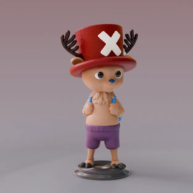 Mô hình 3D Chopper - Nhân vật đáng yêu từ One Piece - Image 8