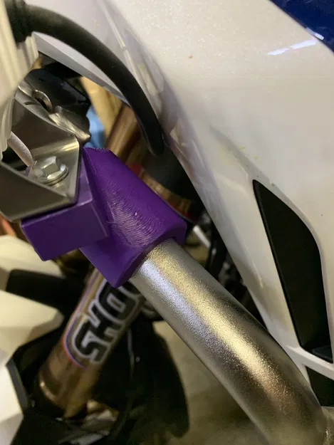 Ngàm gắn đèn trợ sáng trước cho 2024+ Honda Africa Twin ES (dùng cho crashbar zin) - Image 3