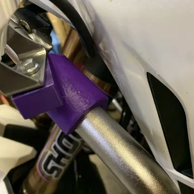 Ngàm gắn đèn trợ sáng trước cho 2024+ Honda Africa Twin ES (dùng cho crashbar zin)