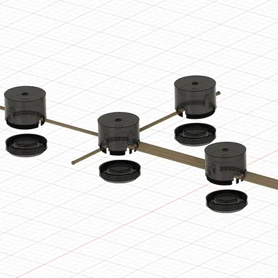 Hệ thống Quản lý Cáp Mô-đun cho Trần và Tường