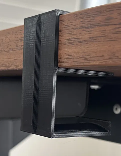 Giá treo tai nghe kẹp gầm bàn thiết kế đơn giản, không cần ốc vít - Image 2