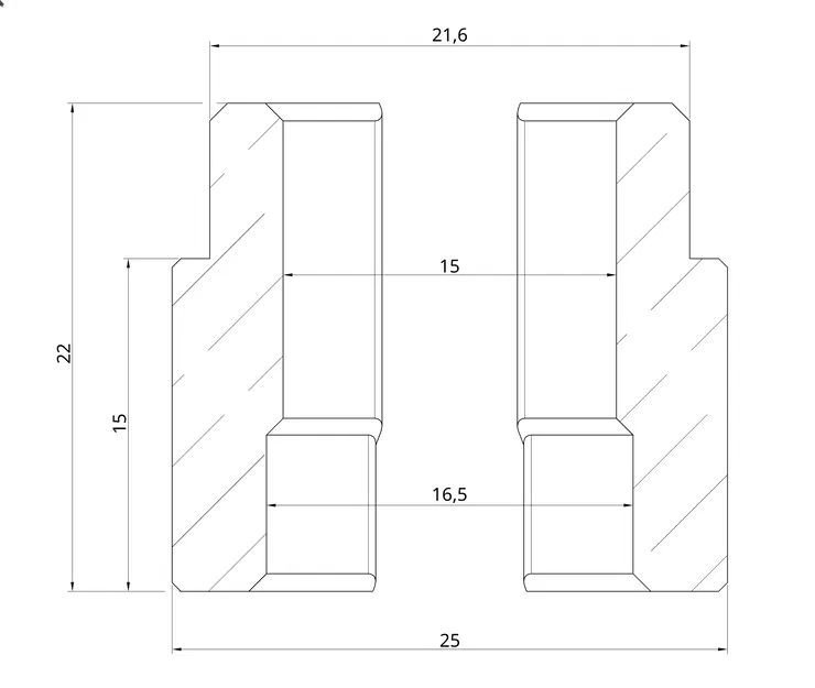 Miếng đệm van vòi nước cho núm vặn Bottle Jack - Image 3