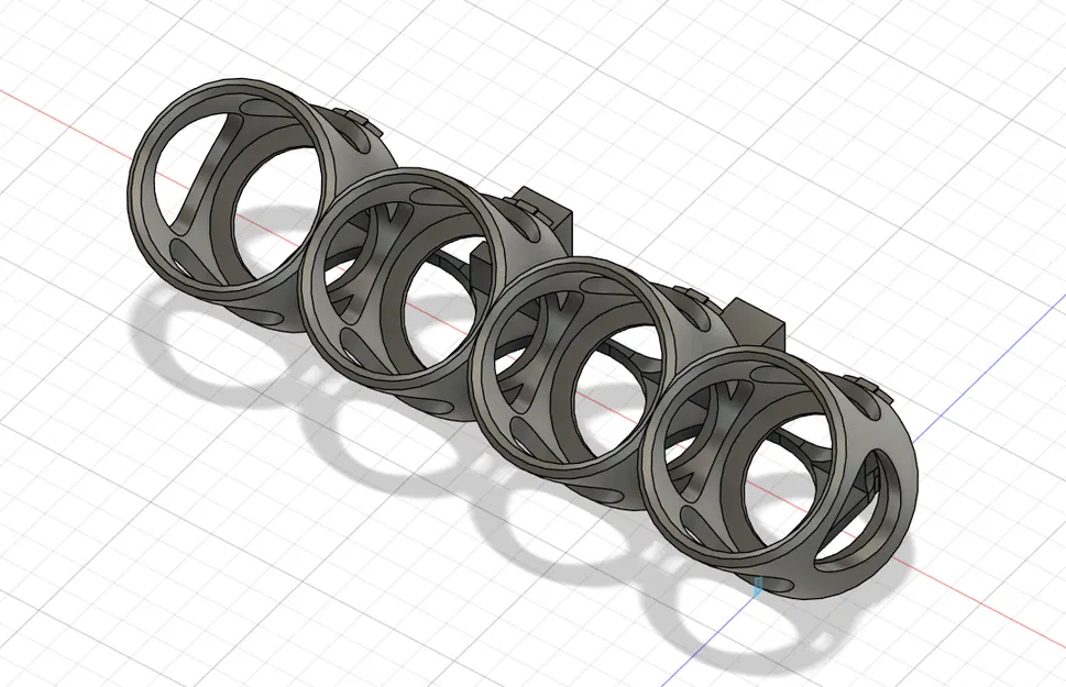 Giá đỡ sơn Vallejo/Tamiya cho lỗ 36/10mm & bảng Skadis (thử nghiệm) - Image 4