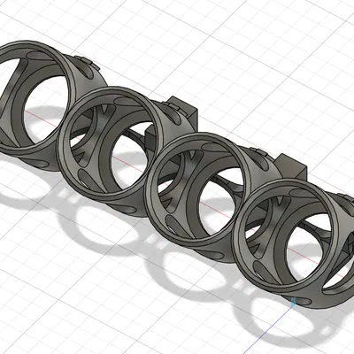 Giá đỡ sơn Vallejo/Tamiya cho lỗ 36/10mm & bảng Skadis (thử nghiệm)