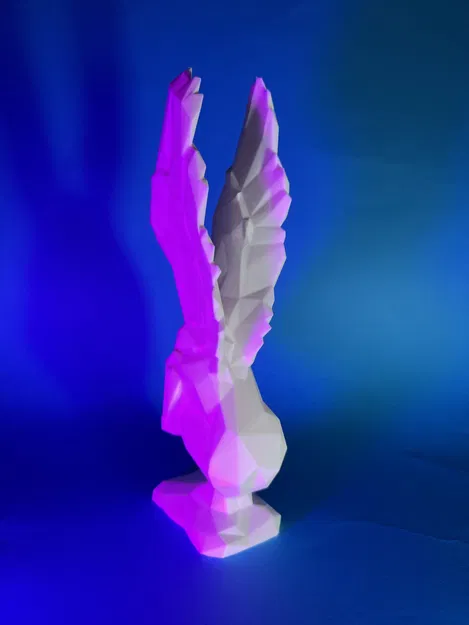 Tượng Thiên Thần Đang Khóc (Low-Poly Weeping Angel) - Image 6