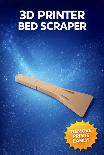 Dụng cụ cạy bàn in 3D (The Best Bed Scraper) tiện lợi, an toàn - Image 1