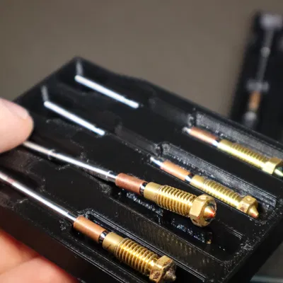 Hộp đựng đầu phun Prusa E3D, khay chứa nozzle E3D