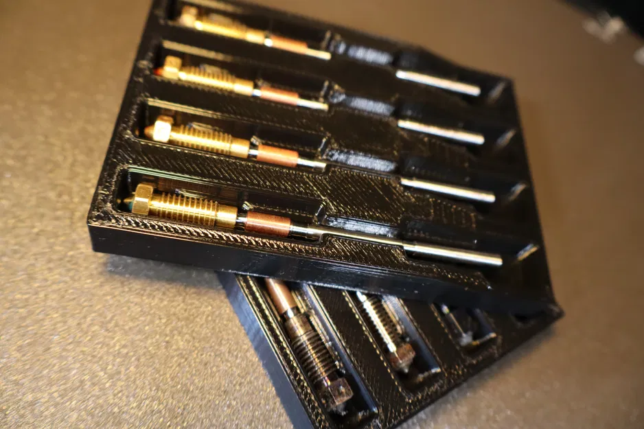 Hộp đựng đầu phun Prusa E3D, khay chứa nozzle E3D - Image 4