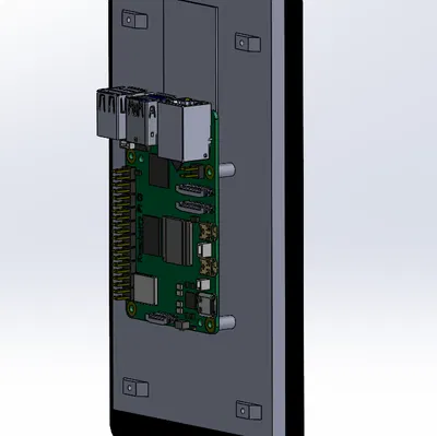 Mô hình tham chiếu chính thức cho Raspberry Pi Touch Display 2