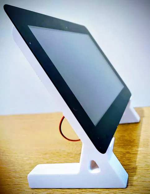 Chân đế cho Raspberry Pi Touch Display 2 có hỗ trợ đỡ mặt kính - Image 1