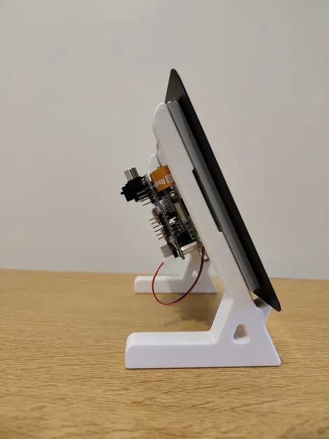 Chân đế cho Raspberry Pi Touch Display 2 có hỗ trợ đỡ mặt kính - Image 2