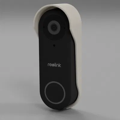 Ngàm gắn nghiêng kèm mái che cho chuông cửa Reolink Video Doorbell