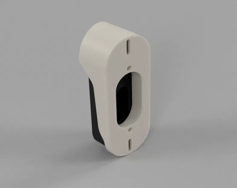 Ngàm gắn nghiêng kèm mái che cho chuông cửa Reolink Video Doorbell - Image 2