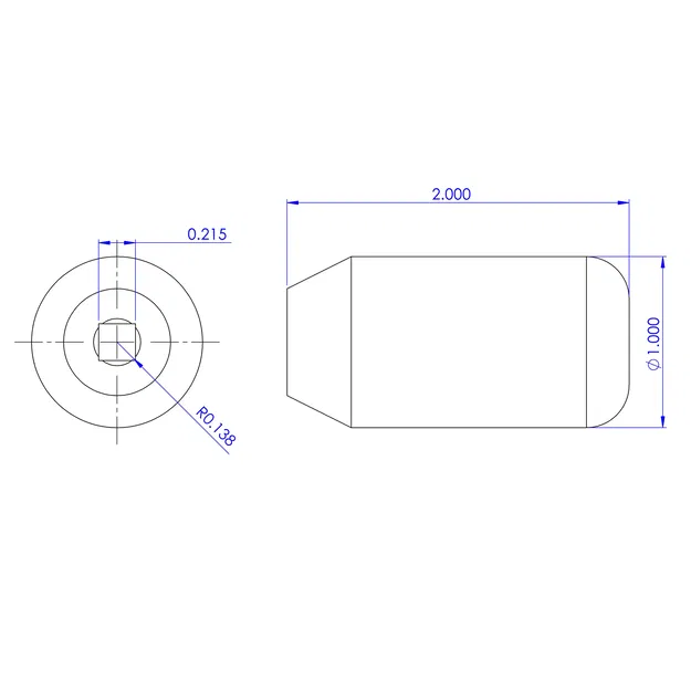 Tay cầm ta rô M6 - Image 2