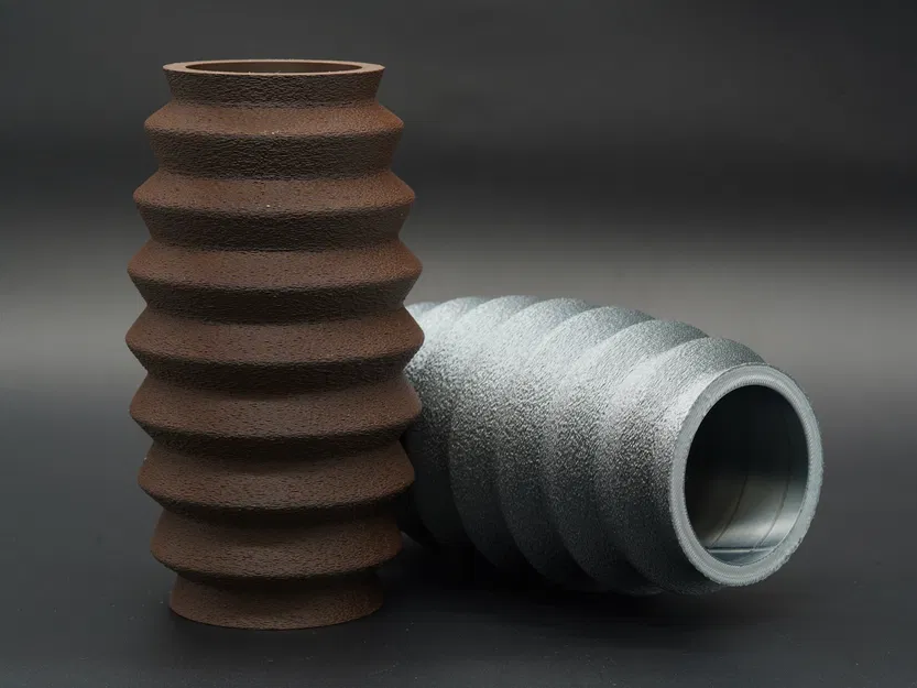 Nordic Ripple Vase – Bình trang trí phong cách tối giản Scandinavian - Image 3