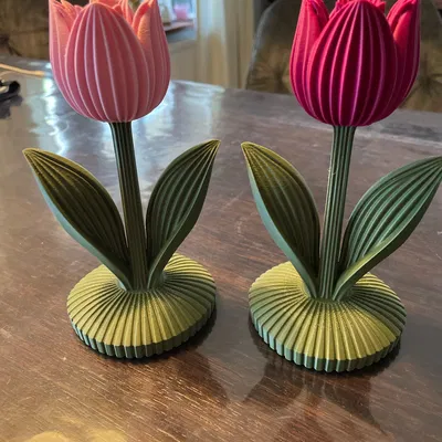 Mô hình hoa Japardi trang trí 3D tinh tế, dễ in cho mọi không gian