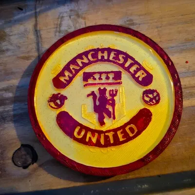 Mẫu đế lót ly Manchester United và Liverpool FC in 3D ấn tượng