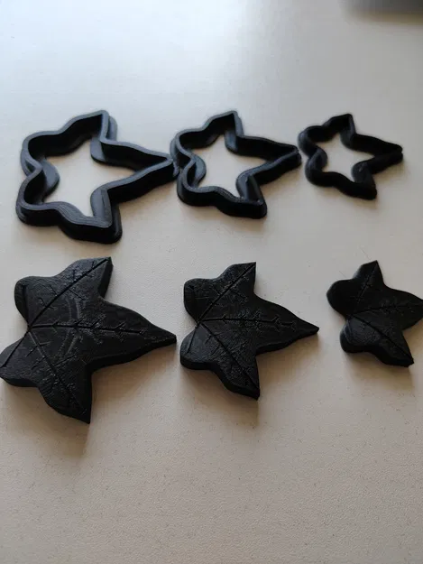 Bộ khuôn cắt và dập vân bánh hình lá thường xuân độc đáo - Image 2