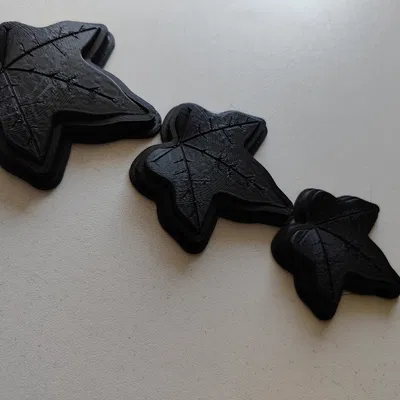 Bộ khuôn cắt và dập vân bánh hình lá thường xuân độc đáo