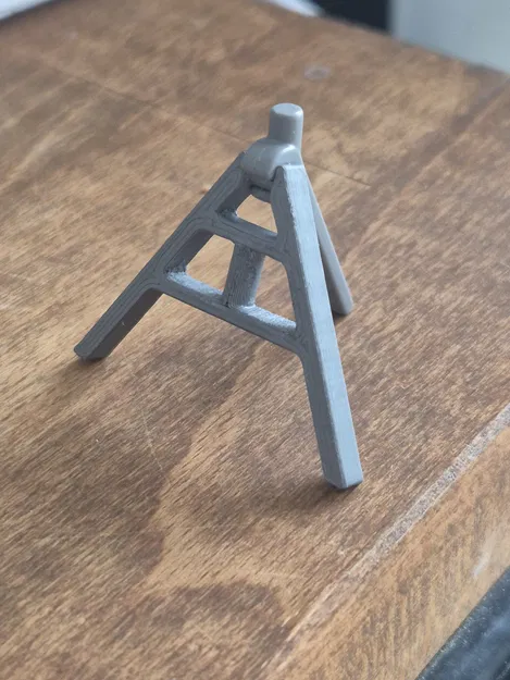 Giá đỡ biển báo công trường cho mô hình Playmobile (in 3D) - Image 3