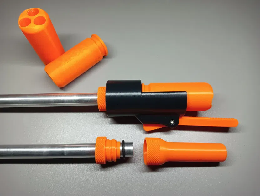 Phụ kiện phóng Silly Shell - Có ren Silly SCAR - Bắn được đạn xuyên qua - Image 1