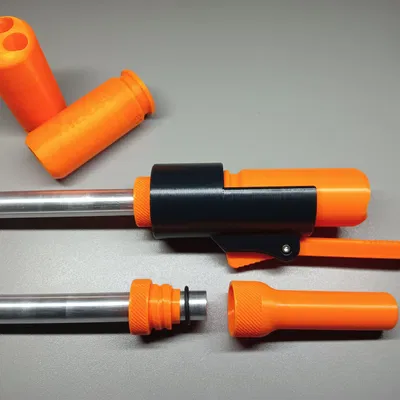 Phụ kiện phóng Silly Shell - Có ren Silly SCAR - Bắn được đạn xuyên qua