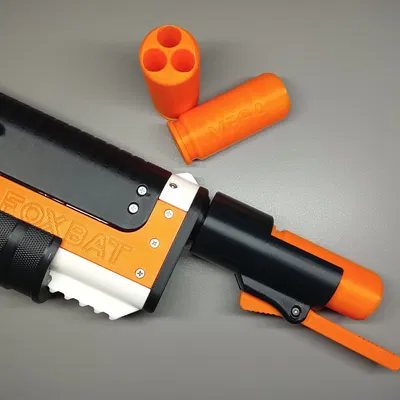 Phụ kiện phóng Silly Shell - Có ren Silly SCAR - Bắn được đạn xuyên qua