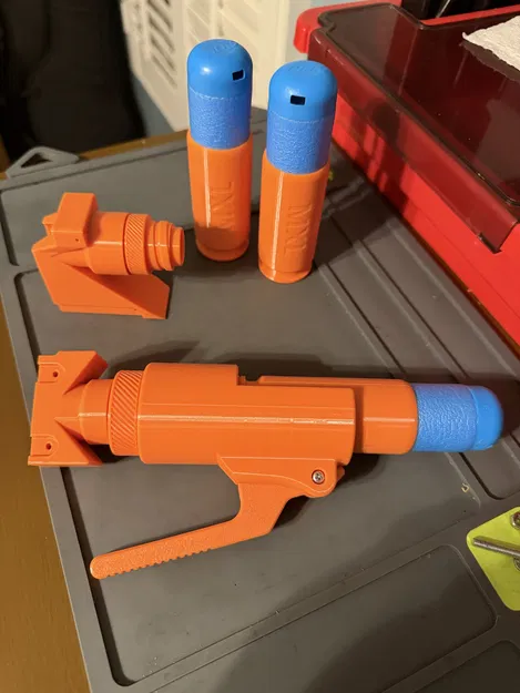 Đầu nối Silly Male to Male cho ống phóng Nerf SCAR - Image 2