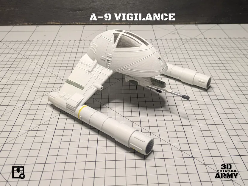 Mô hình A-9 Vigilance Interceptor - Star Wars - Image 1