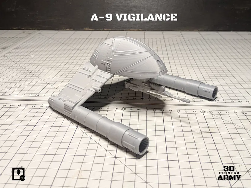 Mô hình A-9 Vigilance Interceptor - Star Wars - Image 2