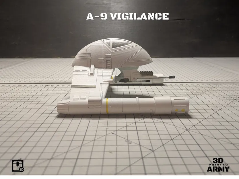 Mô hình A-9 Vigilance Interceptor - Star Wars - Image 3