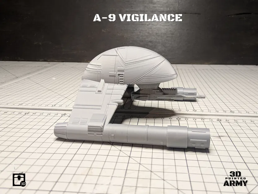 Mô hình A-9 Vigilance Interceptor - Star Wars - Image 4