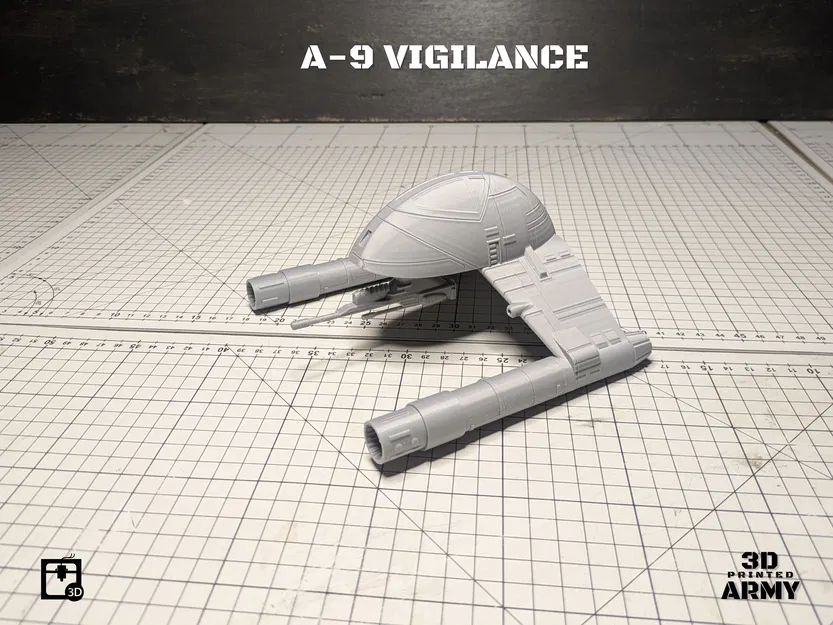 Mô hình A-9 Vigilance Interceptor - Star Wars - Image 7