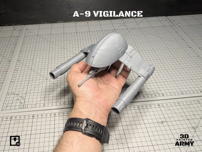 Mô hình A-9 Vigilance Interceptor - Star Wars - Image 8