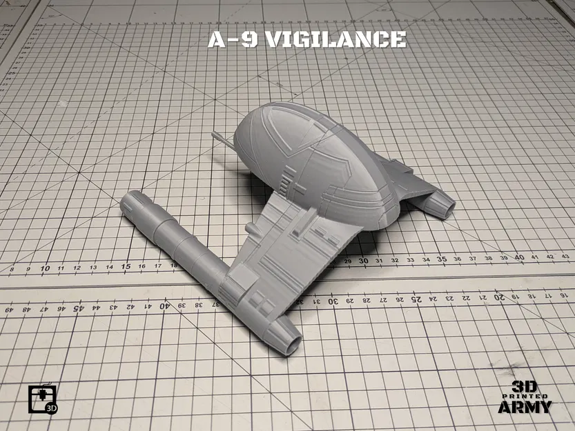 Mô hình A-9 Vigilance Interceptor - Star Wars - Image 13