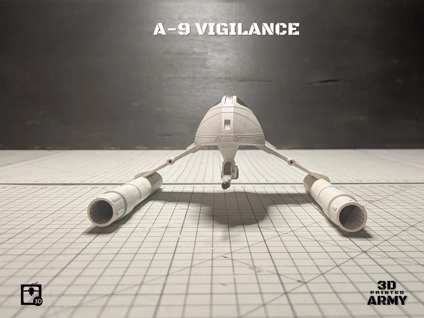 Mô hình A-9 Vigilance Interceptor - Star Wars - Image 16
