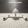 Mô hình A-9 Vigilance Interceptor - Star Wars - Thumbnail 16