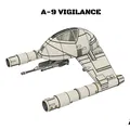 Mô hình A-9 Vigilance Interceptor - Star Wars - Thumbnail 20