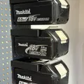 Giá treo pin Makita 18V - Thiết kế ngạnh ngang tiết kiệm diện tích - Thumbnail 1