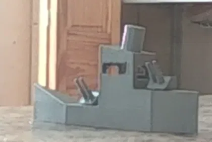 Mô hình tàu chiến SS Beluga (3D Print Model) - Image 1