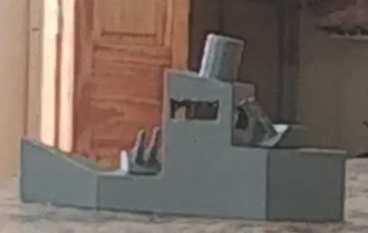 Mô hình tàu chiến SS Beluga (3D Print Model) - Image 7