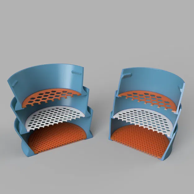 Bộ Sàng/Lưới Lọc Có Thể Chồng Lên Nhau (Kích Thước 1mm - 12mm) - Image 3