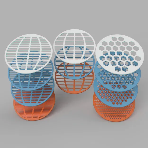 Bộ Sàng/Lưới Lọc Có Thể Chồng Lên Nhau (Kích Thước 1mm - 12mm) - Image 4