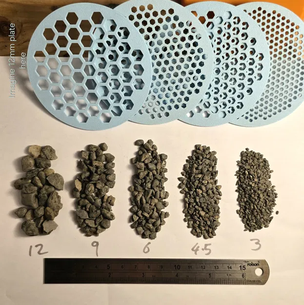 Bộ Sàng/Lưới Lọc Có Thể Chồng Lên Nhau (Kích Thước 1mm - 12mm) - Image 5