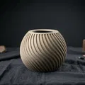 Bình hoa 3D Spheroid Vase hình cầu xoắn ốc tinh tế sang trọng - Thumbnail 2