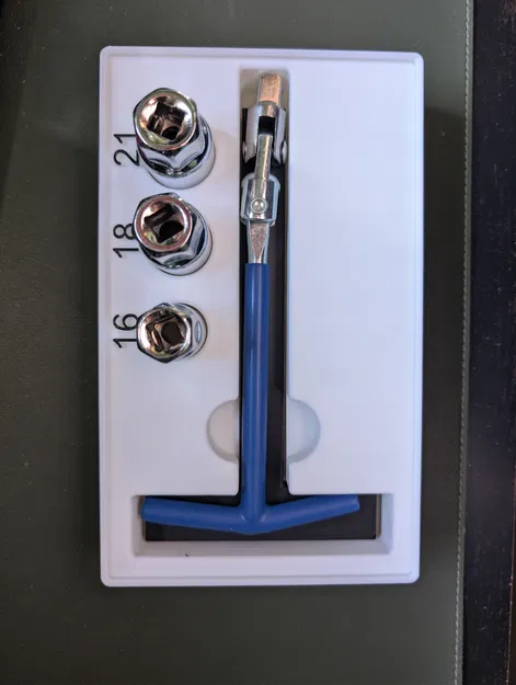 Khay Gridfinity Đựng Tay Vặn Bugi Chữ T - Image 3