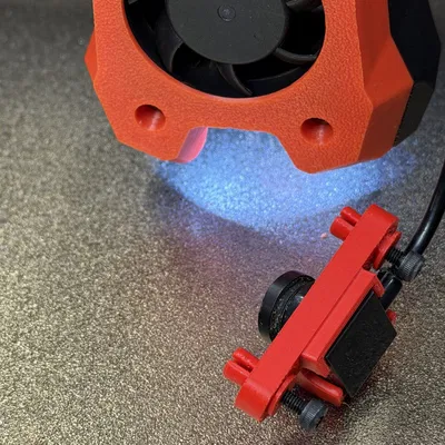 Giá đỡ Camera Vòi phun tháo nhanh cho Voron Stealthburner