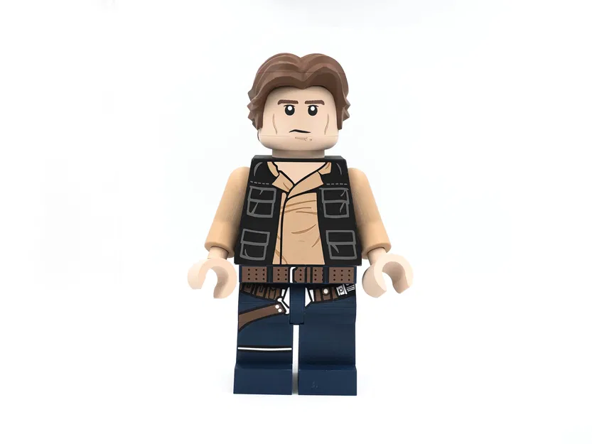 Mô hình Han Solo dạng lắp ráp miễn phí - Image 3