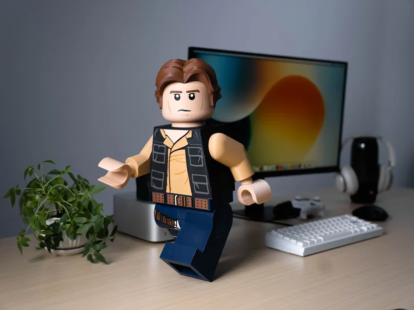 Mô hình Han Solo dạng lắp ráp miễn phí - Image 7