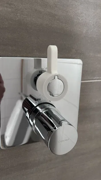 Tay nắm nối dài hỗ trợ mở vòi sen tiện lợi in 3D - Image 1